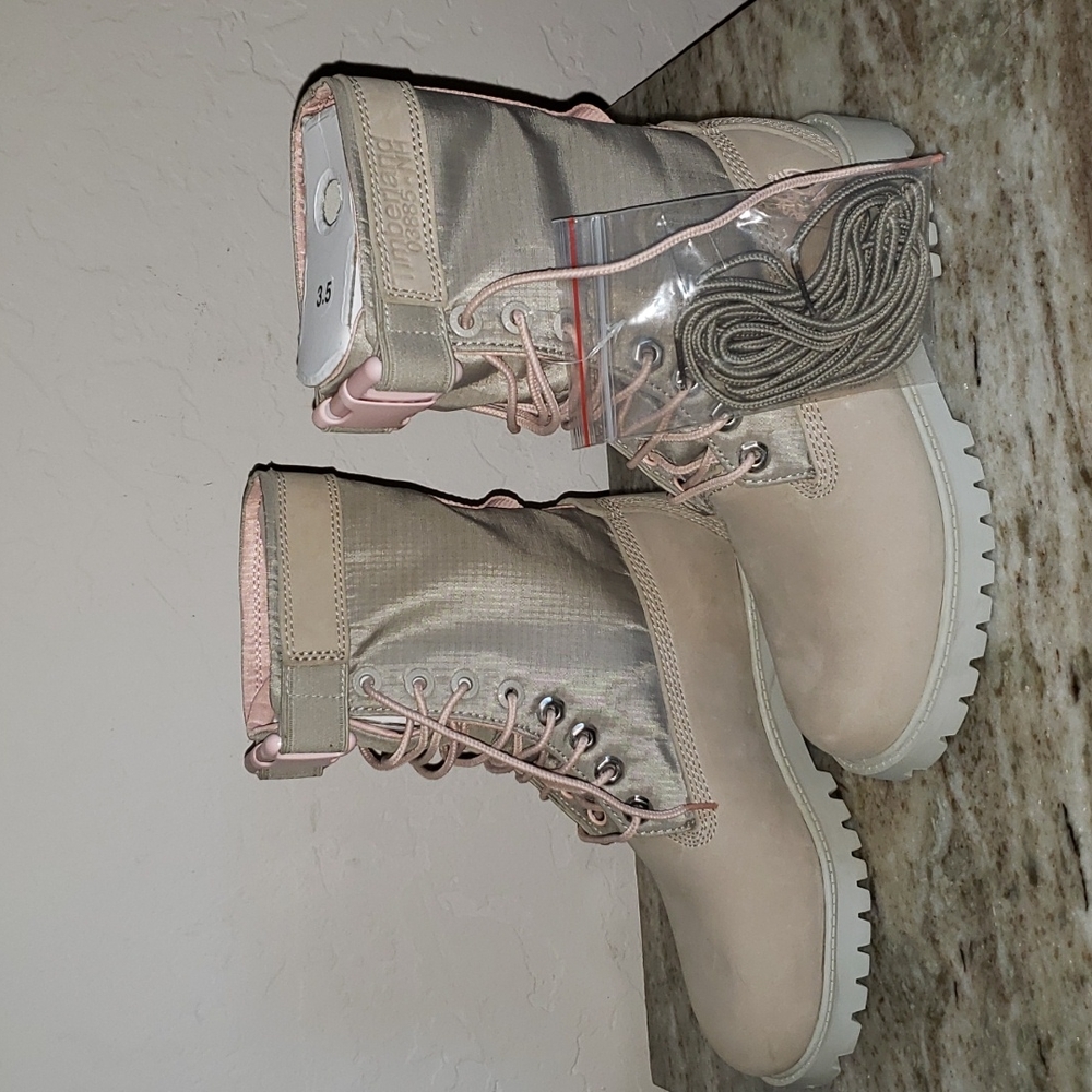 Timberland Mixed-Media Gaiter Boots